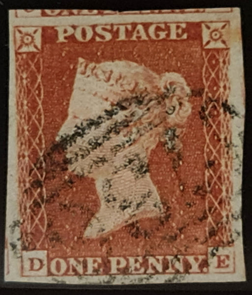 150449 1846 1D PL.65(SG8)(DE) FINE USED.