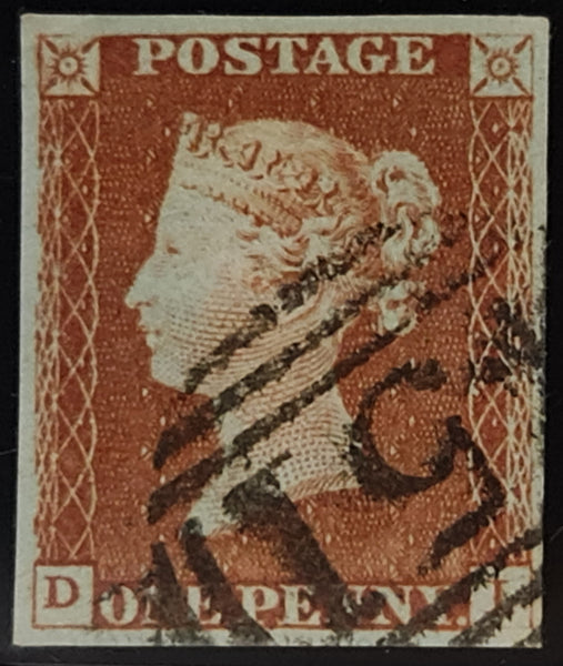 150452 1845 1D PL.60 (SG8)(DI) FINE USED.
