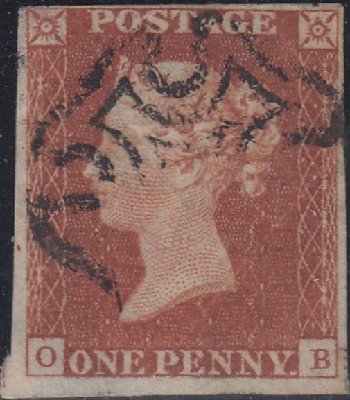150463 1843 1D PL.32 (SG8)(OB) GOOD USED.