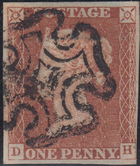 150473 1843 1D PL.31 (SG8)(DH) GOOD TO FINE USED.