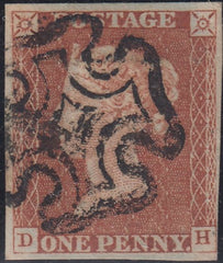 150473 1843 1D PL.31 (SG8)(DH) GOOD TO FINE USED.