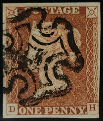 150473 1843 1D PL.31 (SG8)(DH) GOOD TO FINE USED.