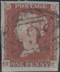 150477 1846 1D PL.66 (SG8)(TC) GOOD TO FINE USED.