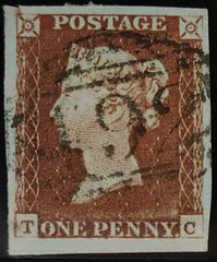 150477 1846 1D PL.66 (SG8)(TC) GOOD TO FINE USED.