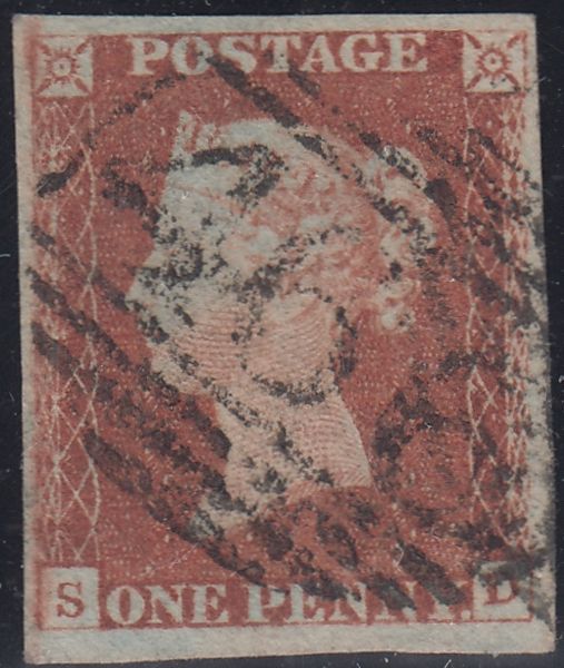 150478 1846 1D PL.66 (SG8)(SD) FINE USED.