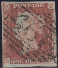 150478 1846 1D PL.66 (SG8)(SD) FINE USED.