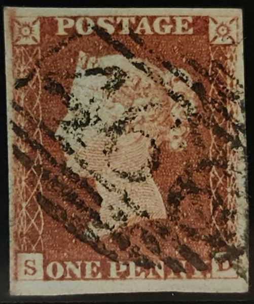 150478 1846 1D PL.66 (SG8)(SD) FINE USED.