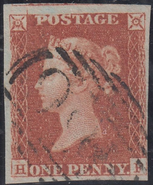 150487 1846 1D PL.67 (SG8) (HF CONSTANT VARIETY SPEC BS56a).