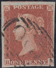 150487 1846 1D PL.67 (SG8) (HF CONSTANT VARIETY SPEC BS56a).