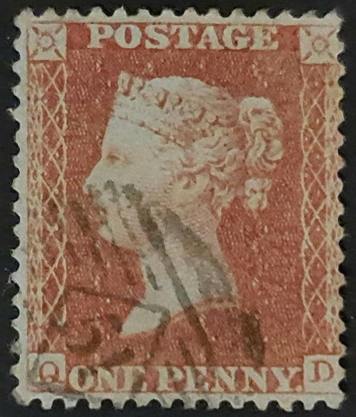 150488 1855 DIE 2 1D PL.6 S.C.14 (SG24) (QD CONSTANT VARIETY SPEC C3h).