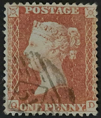 150488 1855 DIE 2 1D PL.6 S.C.14 (SG24) (QD CONSTANT VARIETY SPEC C3h).