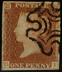 150492 1842 1D PL.25 (SG8)(OI) USED