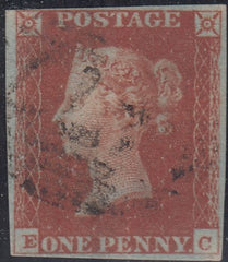 150495 1845 1D PL.56 (SG8)(EC) 'E' FLAW (SPEC BS45f) FINE USED.
