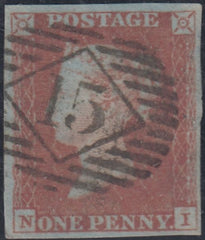 150499 1848 1D PL.86 (SG8)(NI) FINE USED.