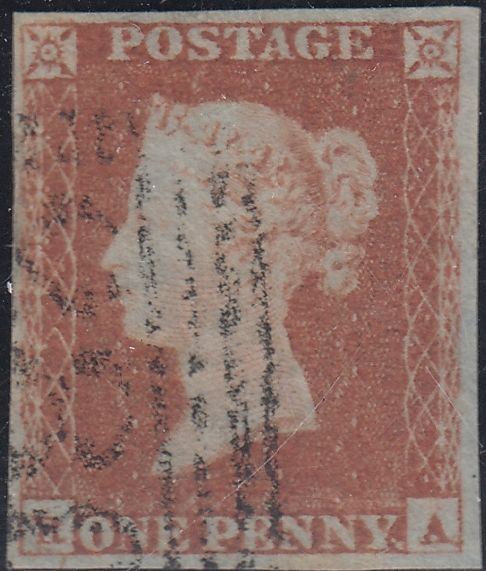 150533 1849 1D PL.88 (SG8)(RA) FINE USED.