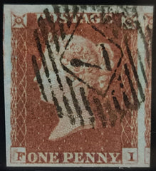 150538 1848 1D PL.85 (SG8)(FI) FINE TO VERY FINE USED.