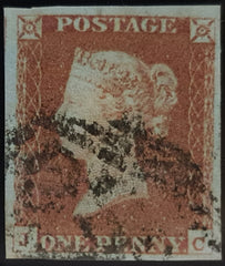 150547 1848 1D PL.84 (SG8)(JC) FINE USED.