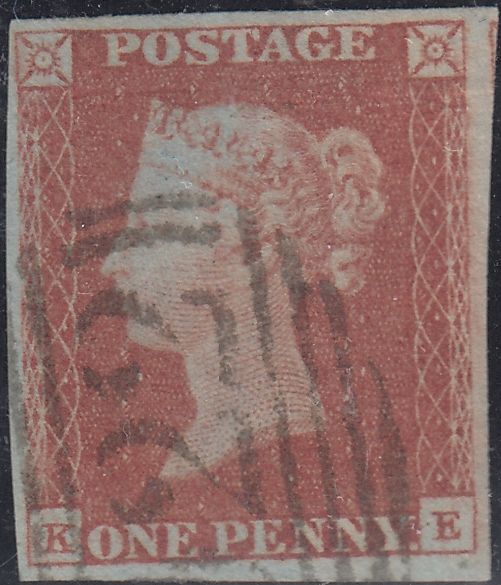 150548 1848 1D PL.87 (SG8)(KE) FINE USED.