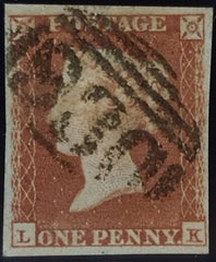 150552 1851 1D PL.119 (SG8)(LK) FINE USED.