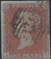 150555 1851 1D PL.108 (SG8)(AI) FINE USED.