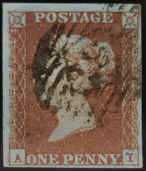 150555 1851 1D PL.108 (SG8)(AI) FINE USED.