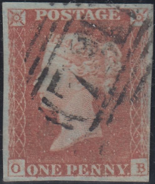 150557 1848 1D PL.83 (SG8)(OB) GOOD USED.