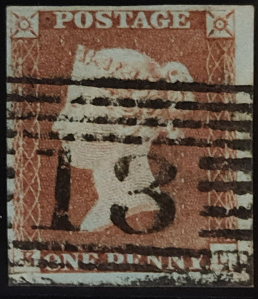 150564 1848 1D PL.84 (SG8)(KD) FINE USED.
