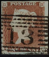 150564 1848 1D PL.84 (SG8)(KD) FINE USED.