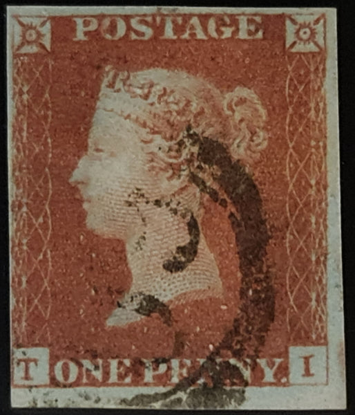 150569 1848 1D PL.84 (SG8)(TI) FINE USED.