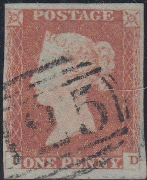 150571 1848 1D PL.84 (SG8)(ID) FINE USED.