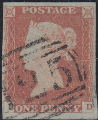 150571 1848 1D PL.84 (SG8)(ID) FINE USED.