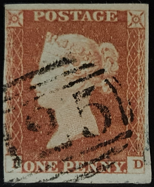 150571 1848 1D PL.84 (SG8)(ID) FINE USED.