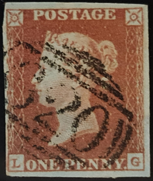 150574 1848 1D PL.87(SG8)(LG) FINE USED.