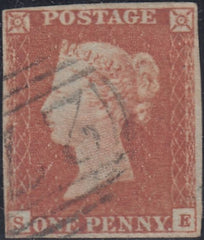 150575 1848 1D PL.87 (SG8)(SE) FINE USED.