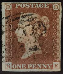 150577 1846 1D PL.68 (SG8)(QE) FINE USED.