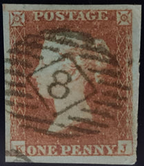 150579 1851 1D PL.119 (SG8)(KJ) FINE USED.
