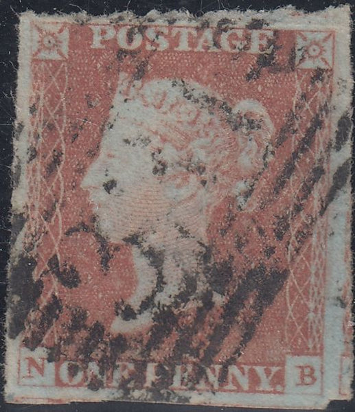 150585 1848 1D PL.84 (SG8)(NB) GOOD USED.