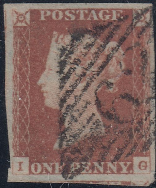 150586 1848 1D PL.85 (SG8)(IG) GOOD USED.