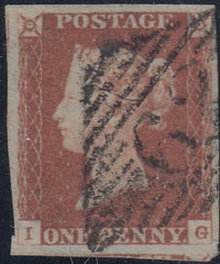 150586 1848 1D PL.85 (SG8)(IG) GOOD USED.