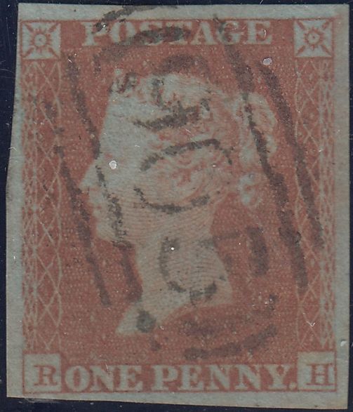 150590 1851 1D PL.121 (SG8)(RH) FINE USED.