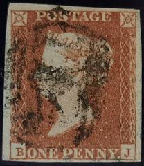 150591 1851 1D PL.118 (SG8)(BJ) GOOD USED.
