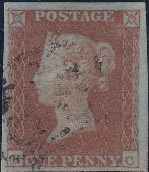 150595 1851 1D PL.121 (SG8)(KC) FINE USED.