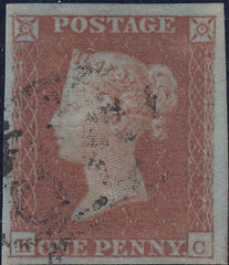150595 1851 1D PL.121 (SG8)(KC) FINE USED.