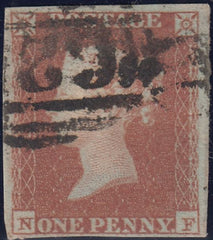 150598 1851 1D PL.121 (SG8)(NF) GOOD USED.