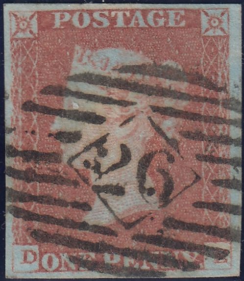 150601 1848 1D PL.84 (SG8)(DE) FINE USED.