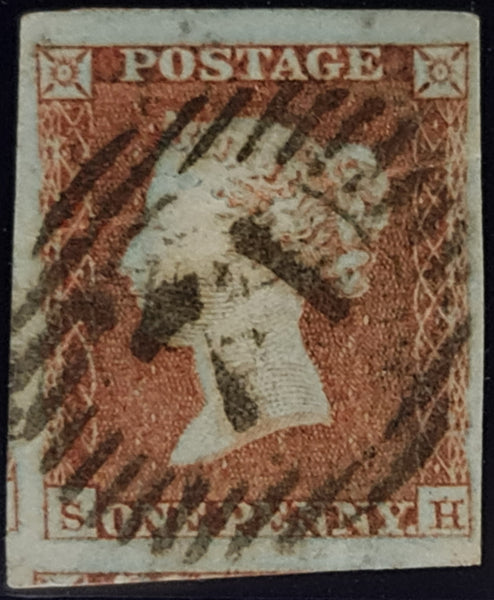 150622 1851 1D PL.120 (SG8)(SH) MISSING IMPRIMATUR LETTERING GOOD USED.