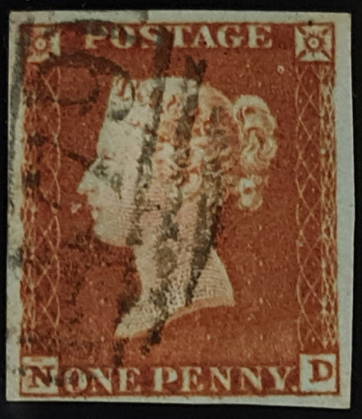 150625 1848 1D PL.87 (SG8)(ND) FINE USED.