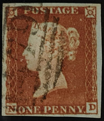 150625 1848 1D PL.87 (SG8)(ND) FINE USED.