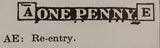 150630 1845 1D PL.62 (SG8)(AE RE-ENTRY SPEC BS51a) MISSING IMPRIMATUR LETTERING.