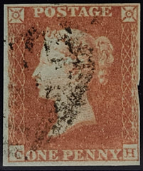 150634 1851 1D PL.118 (SG8)(CH) USED.